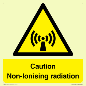 Caution Non-Ionising radiation
